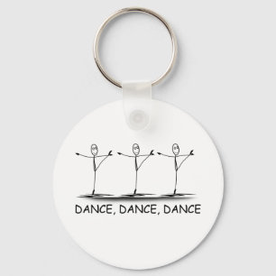 Dance Ballet Ballerina Key Ring