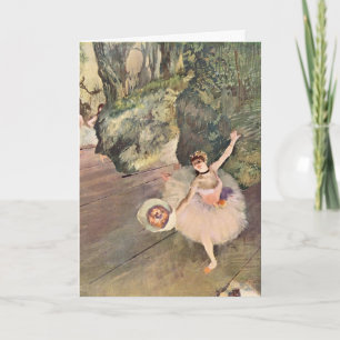 Dance / Ballet -School - Degas Painting Card