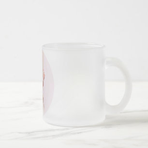 Dance Ballet Slippers Frosted Glass Coffee Mug