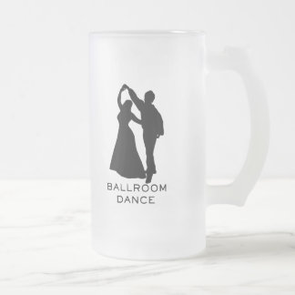 Dance - Ballroom Dance Frosted Glass Beer Mug