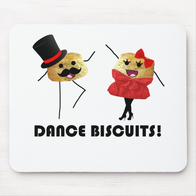 Dance Biscuits!!! Mouse Mat (Front)