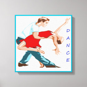 DANCE CANVAS PRINT