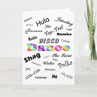 dance card