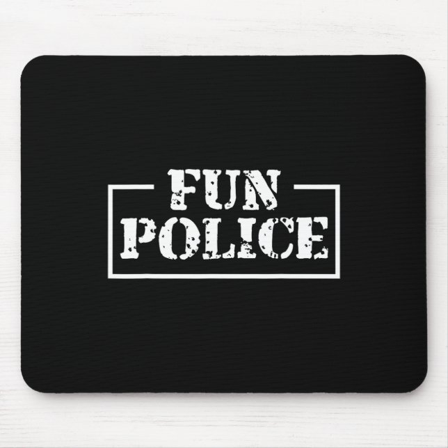Dance Chaperone Fun Police Dancing Sheriff State C Mouse Mat (Front)