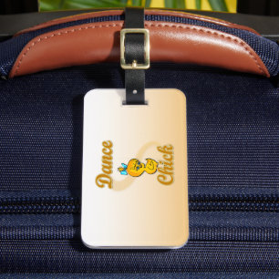 Dance Chick Luggage Tag