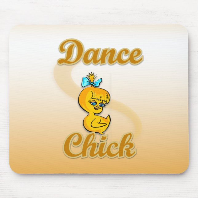 Dance Chick Mouse Mat (Front)