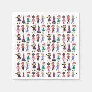 Dance Class Ballet Tap Jazz Lyrical Acro Dancers Napkin