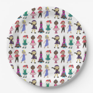 Dance Class Ballet Tap Jazz Lyrical Acro Dancers Paper Plate