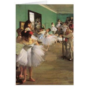 Dance Class by Degas, Vintage Impressionism Ballet