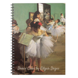 Dance Class by Degas, Vintage Impressionism Ballet Notebook