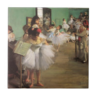 Dance Class by Degas, Vintage Impressionism Ballet