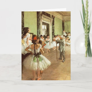 Dance Class Greeting Card