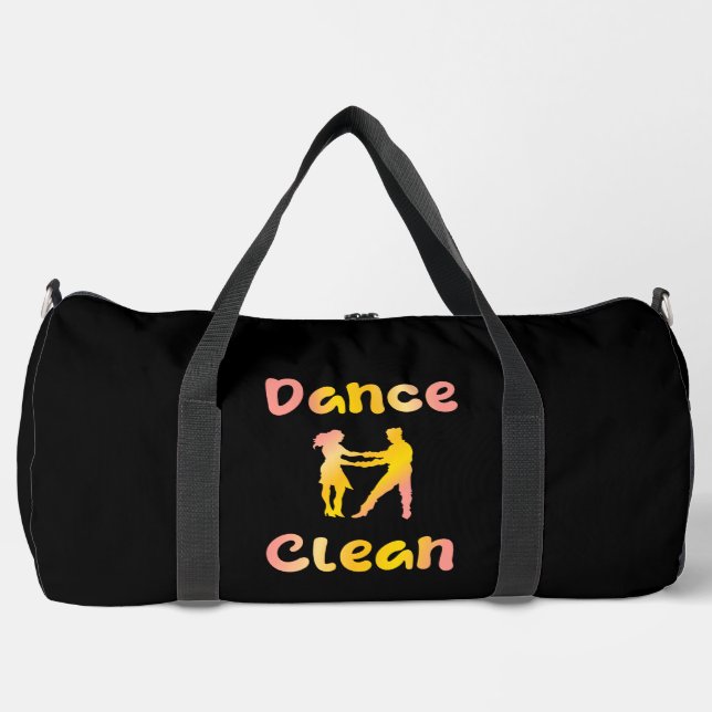 Dance Clean Cava Rosa Duffle Bag (Front)