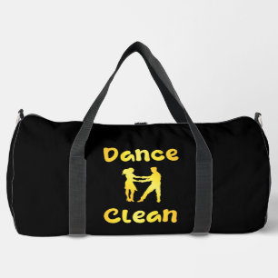 Dance Clean Golden Brass Duffle Bag