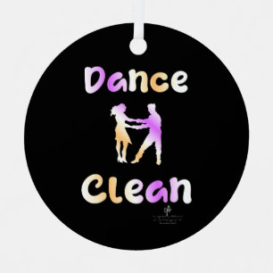 Dance Clean Sapin-Sapin Round Metal Tree Decoration