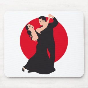 Dance couple mouse mat