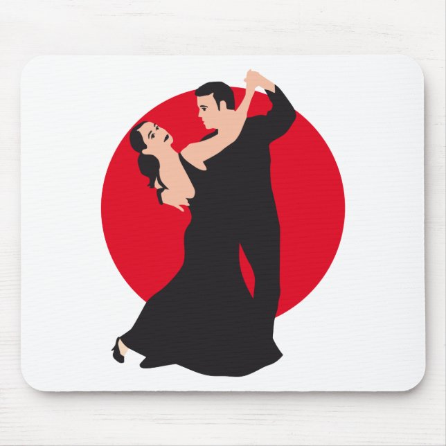 Dance couple mouse mat (Front)