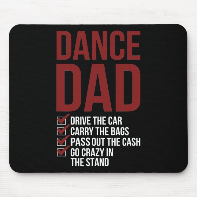 Dance Cousin Leopard Dancing Mum Life Girls Women  Mouse Mat (Front)