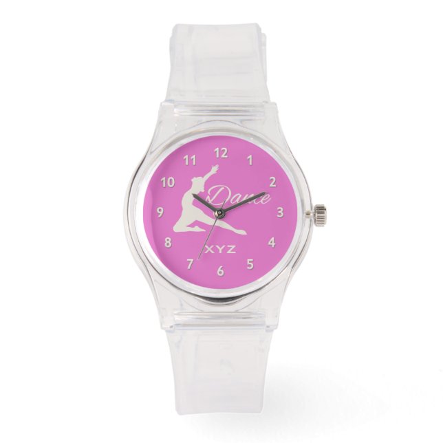 DANCE custom monogram watches (Front)