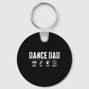 Dance Dad Competition Proud Dance Dad Father's Day Key Ring