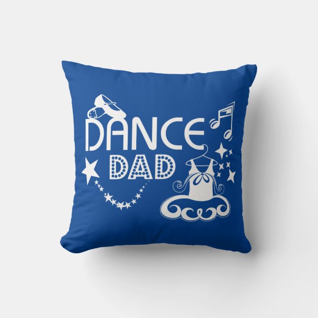 Dance Dad Cushion (Front)
