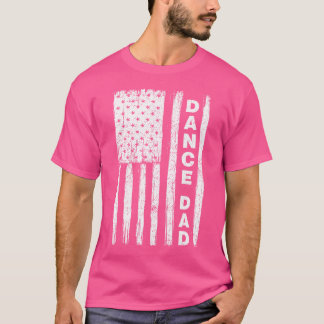 Dance Dad Flag White T-Shirt