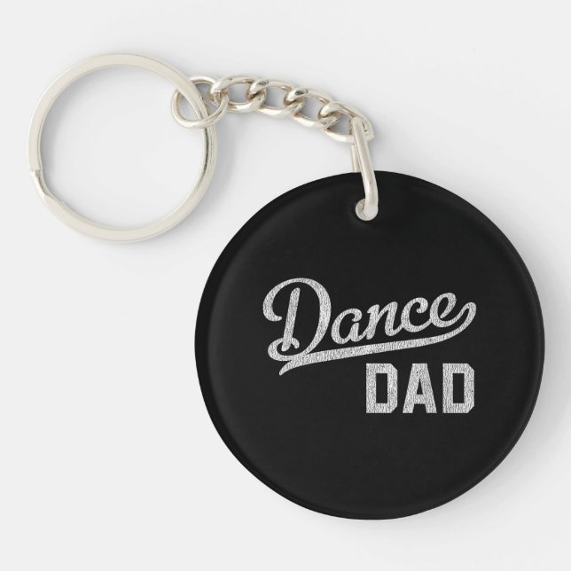 Dance Dad Proud Dancer Father Key Ring (Front)