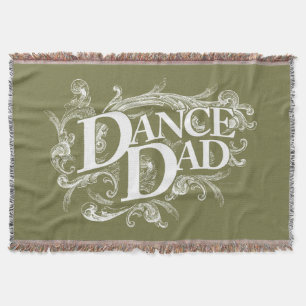 Dance Dad Throw Blanket