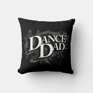 Dance Dad Throw Pillow