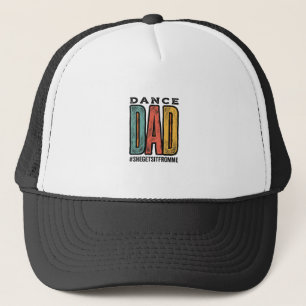 Dance Dad Vintage Typography Shirt Design_1 Trucker Hat