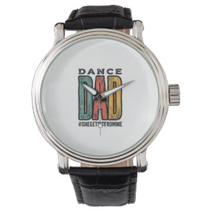 Dance Dad Vintage Typography Shirt Design_1 Watch