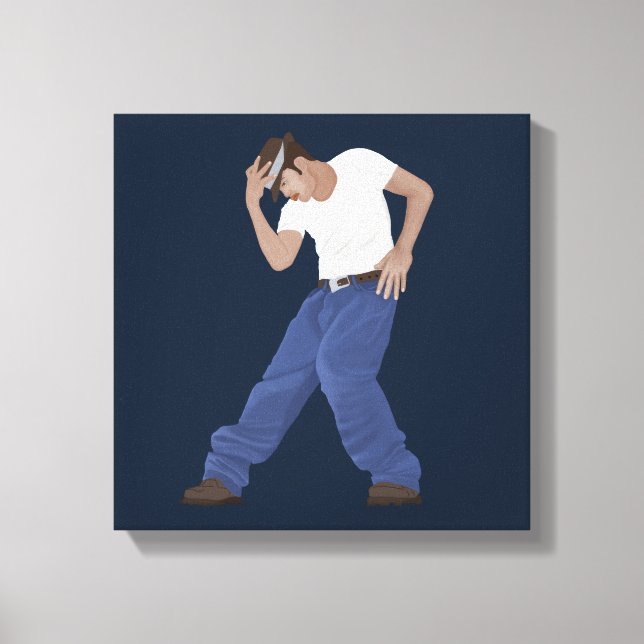 Dance Dance  Canvas Print (Front)