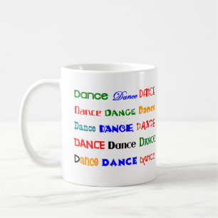 dance dance dance coffee mug
