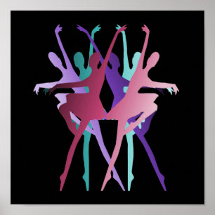 Dance Dance Dance Colours Poster