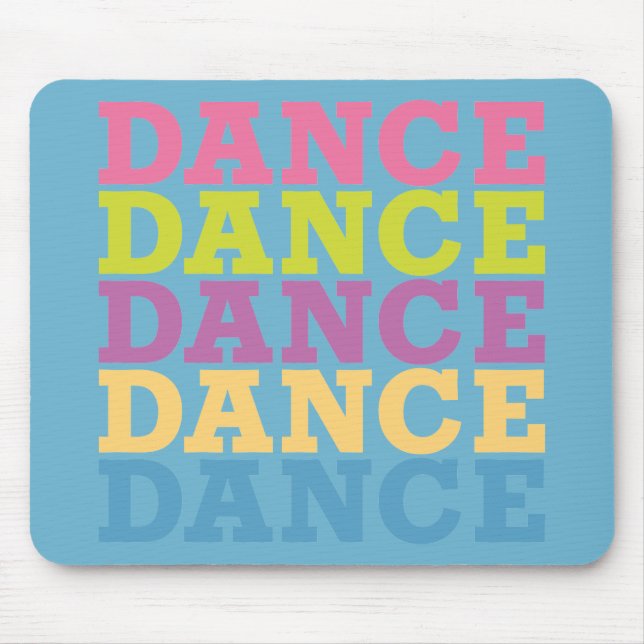 Dance Dance Mouse Mat (Front)