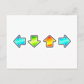 Dance Dance Revolution Postcard