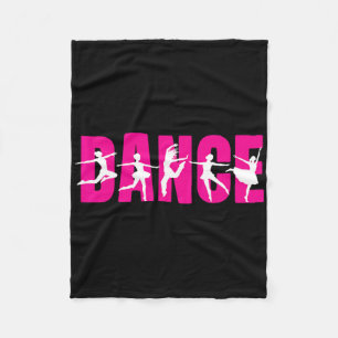 Dance - Dancer Dancing Lover Fleece Blanket