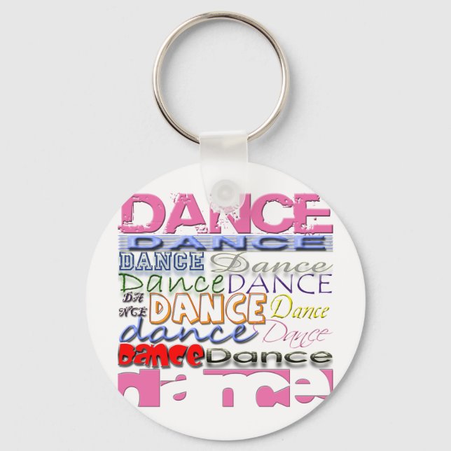 Dance Dancer's Products Key Ring (Front)