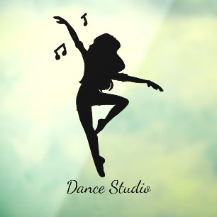 Dance Dancing Design Window Cling