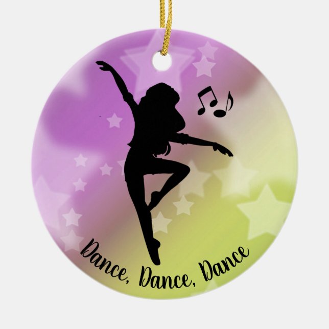 Dance Dancing Ornament (Front)