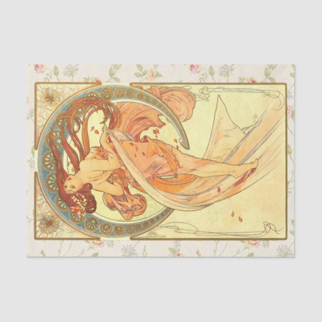 Dance, Decoupage Tissue Paper (Front)