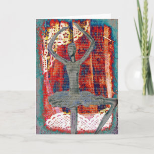 Dance Digital Collage Card