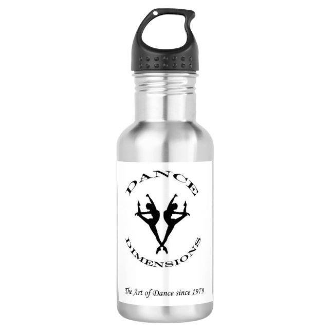 Dance Dimensions water bottle (Front)