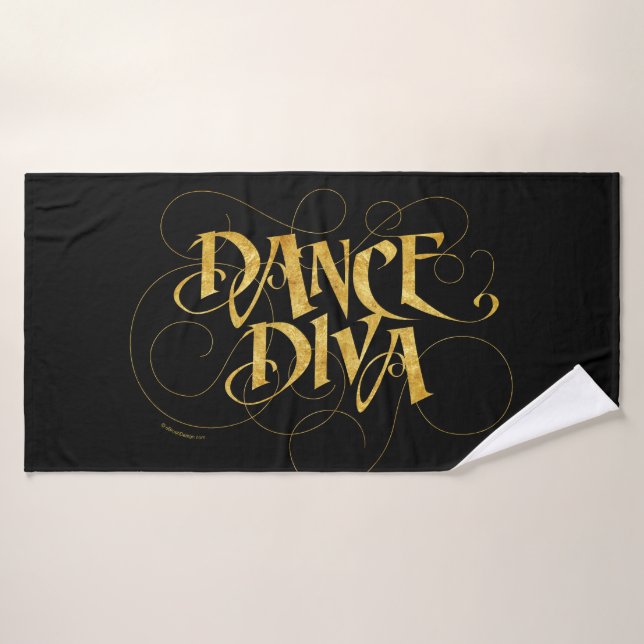 Dance Diva Bath Towel Set (Bath Towel)