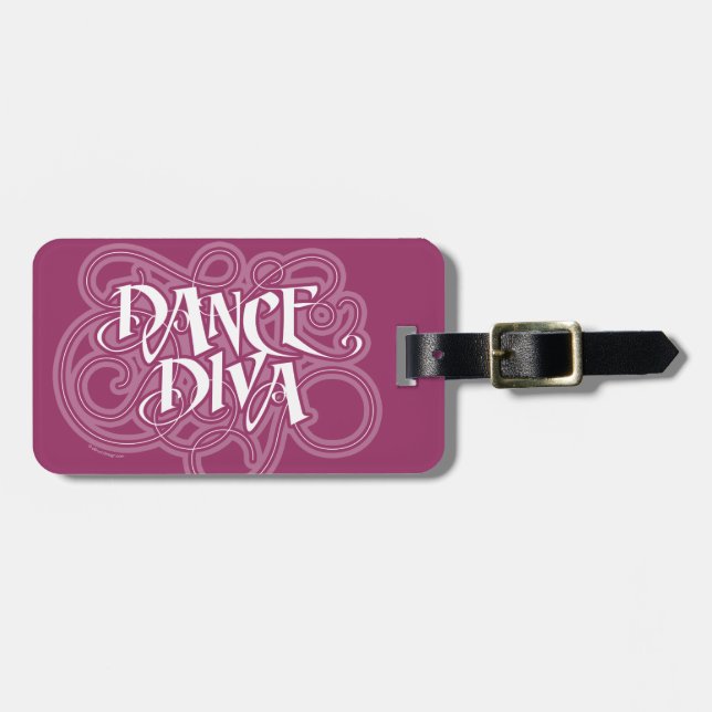 Dance Diva Luggage Tag (Front Horizontal)