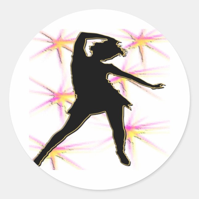 Dance Diva T-Shirts and Gifts Classic Round Sticker (Front)