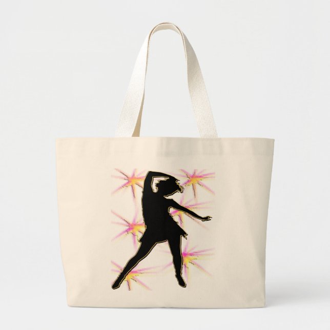 Dance Diva T-Shirts and Gifts Large Tote Bag (Front)