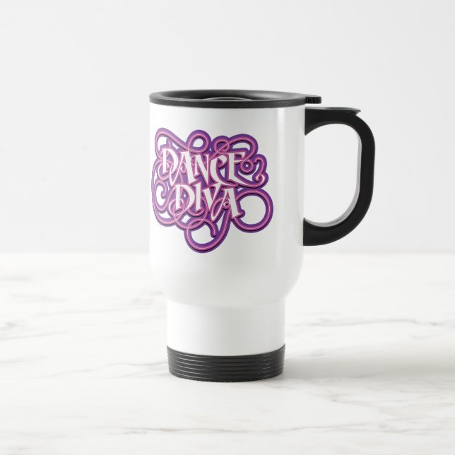 Dance Diva Travel Mug (Right)