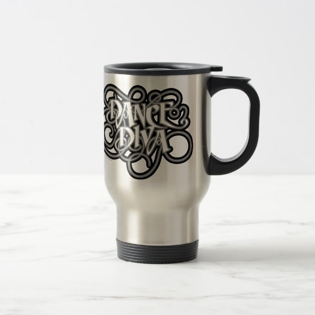 Dance Diva Travel Mug (Right)