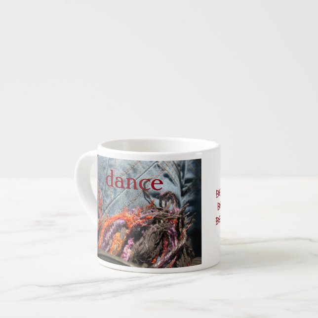 dance espresso mug (Front Left)